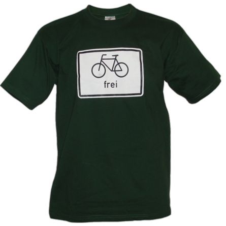 T-Shirt Fahrrad Frei