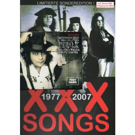 Paket: Freygang Liederbuch XXX Songs 1977-2007 +  CD Rummelplatzbesitzer