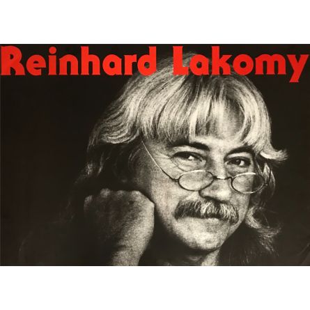Porträt Plakat Reinhard Lakomy A1