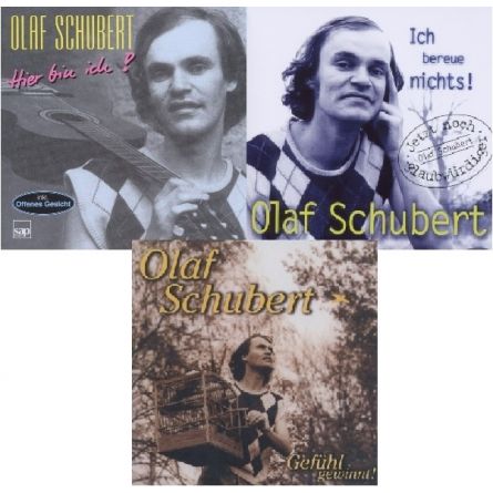 3CDs Olaf Schubert, Gefühlt gewinnt + Ich bereue nichts + Hier bin ich