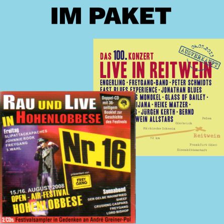 Im Paket: Reitwein + Rau und Live in Hohenlobbese