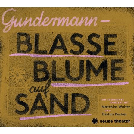 Gundermann - Blasse Blume Auf Sand