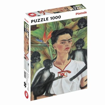 Puzzle, Frida Kahlo, Selbstbildnis mit Affen