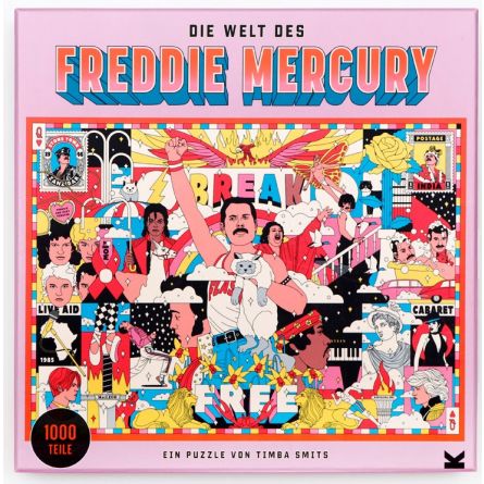 Puzzle Die Welt des Freddie Mercury