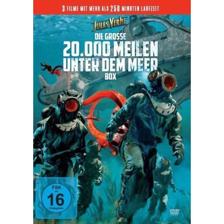 Jules Verne - Die Große 20.000 Meilen unter dem Meer Box (3 Filme auf einer DVD)