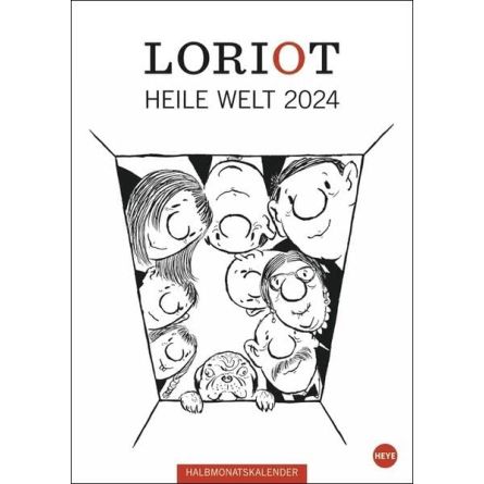 Loriot Heile Welt Halbmonatskalender 2024 