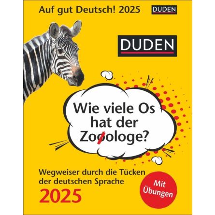Duden Auf gut Deutsch! 2025 Tischkalender