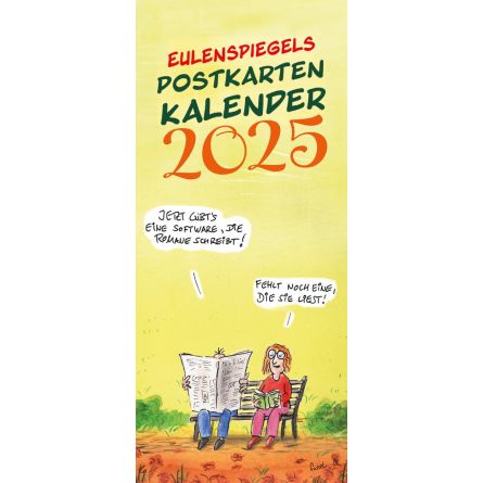 Eulenspiegels Postkartenkalender 2025