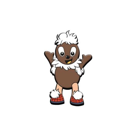 3D-Magnet Pittiplatsch stehend