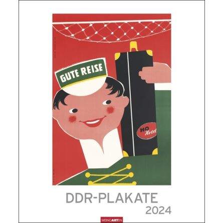 DDR-Plakate Monatskalender 2024