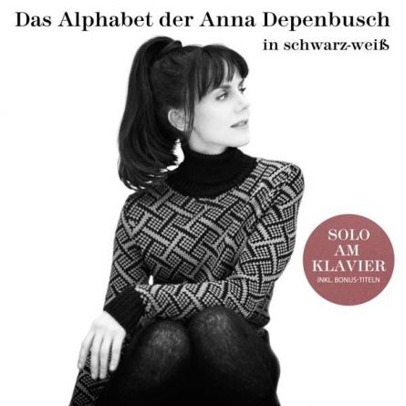 Das Alphabet der Anna Depenbusch in Schwarz-Weiß