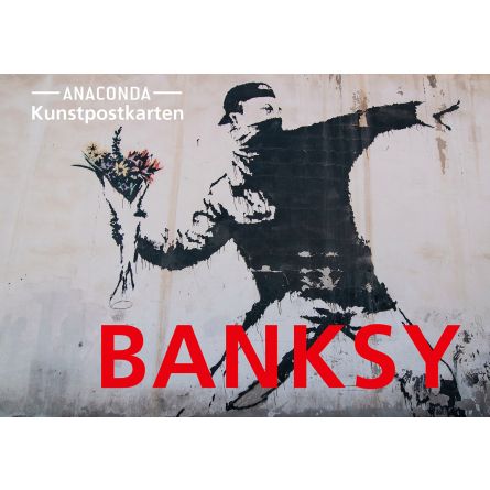 Postkarten-Set Banksy. 18 Kunstpostkarten