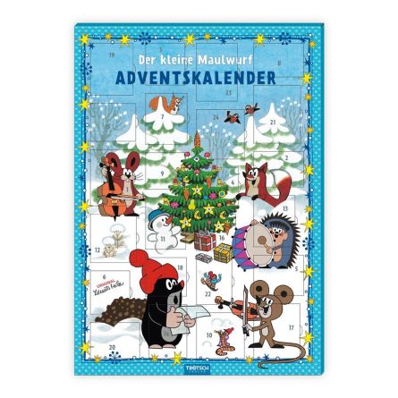 Adventskalender mit 24 Magneten