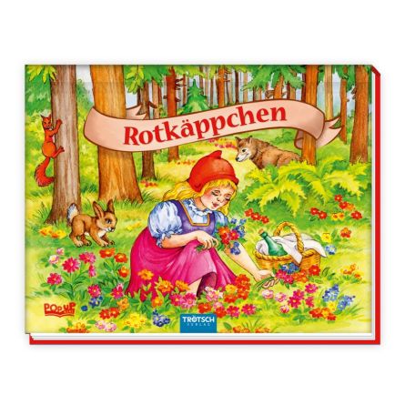 Mini-Pop-up-Buch "Rotkäppchen"