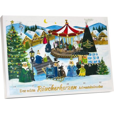 Räucherkerzen Adventskalender - Querformat