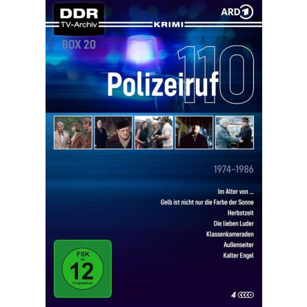 Polizeiruf 110 Box 20 auf 4 DVDs