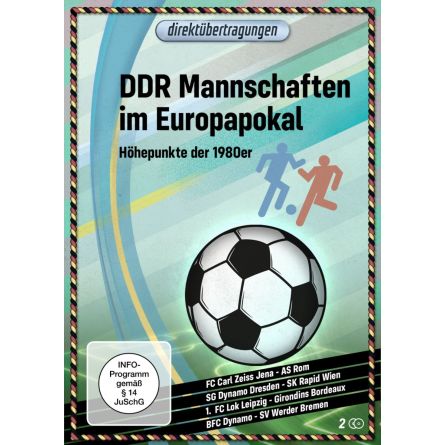 Direktübertragungen Fußball - DDR Mannschaften im Europapokal: Höhepunkte der 1980er Jahre
