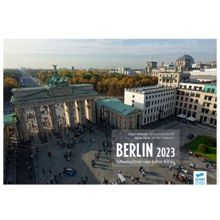 A3 Kalender, Berlin aus halber Höhe 2023