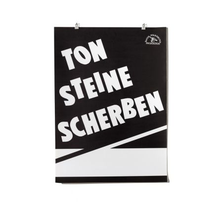 Original Ton Steine Scherben Poster (Schwarz)