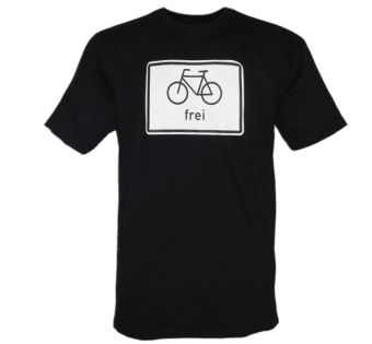 T-Shirt Fahrrad Frei