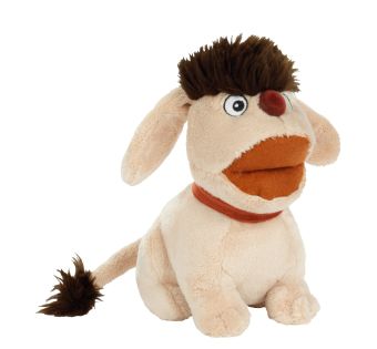 Puppe, Hund Moppi, 28 cm
