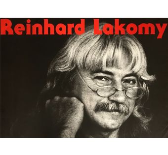 Porträt Plakat Reinhard Lakomy A1