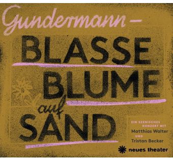 Gundermann - Blasse Blume Auf Sand