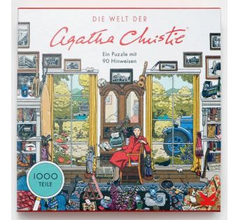 Die Welt der Agatha Christie, 1000 Teile Puzzle