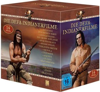 Indianerfilmbox (12 Filme + Atkins + Blauvogel)