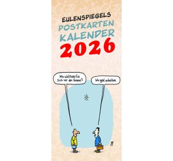 Eulenspiegels Postkartenkalender 2026