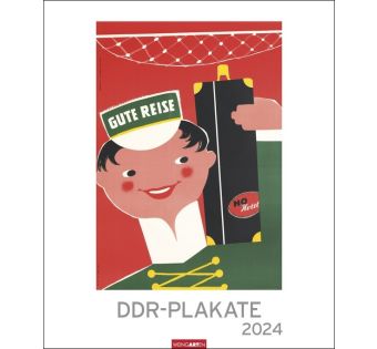 DDR-Plakate Monatskalender 2024