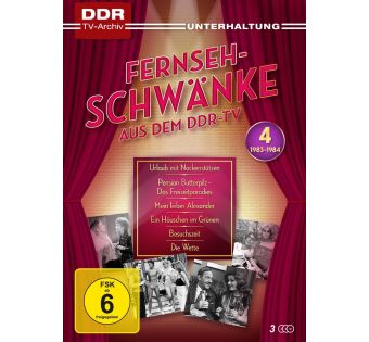 Fernsehschwänke aus dem DDR-TV Box 4 (1983-1984)