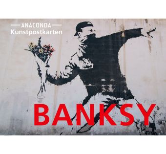 Postkarten-Set Banksy. 18 Kunstpostkarten