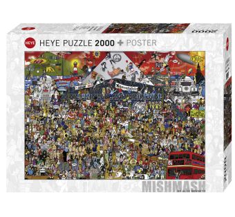 Britische Musikgeschichte, 2000 Teile Puzzle