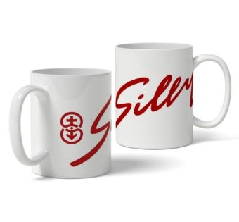 Silly - Band-Logo Weiß - Tasse