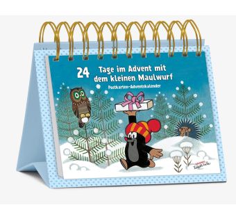 Postkarten-Adventskalender "24 Tage im Advent mit dem kleinen Maulwurf"