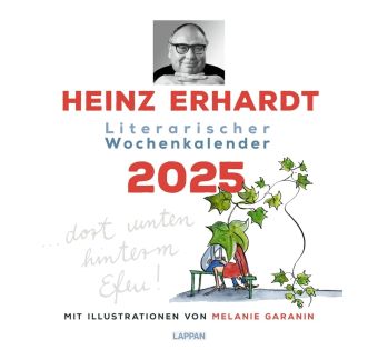 Literarischer Wochenkalender 2025: Illustrierter Wandkalender mit Gedichten