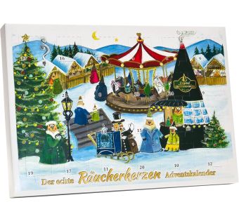 Räucherkerzen Adventskalender - Querformat