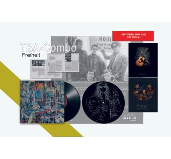 FREIHEIT (Single-sided Album, B-Seite mit Laser-Etching)