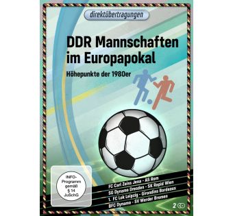 Direktübertragungen Fußball - DDR Mannschaften im Europapokal: Höhepunkte der 1980er Jahre