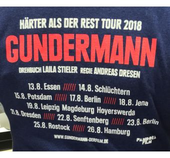T-Shirt Gundermann Filmtour 2018, Männer