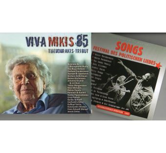 Paket: Viva Mikis 85 + Festival des politischen Liedes- Songs
