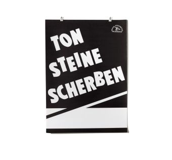 Original Ton Steine Scherben Poster (Schwarz)
